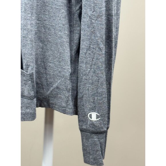 Seattle Kraken Champion Womens M Gray Hoodie Sweatshirt Drawstring Hood Pocket - Picture 6 of 10